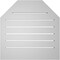 Ekena Millwork Octagonal Top Surface Mount PVC Gable Vent w/ 2"W x 2"P Brickmould Sill Frame, 22"W x 22"H GVPOT22X2203SF - alternate 5